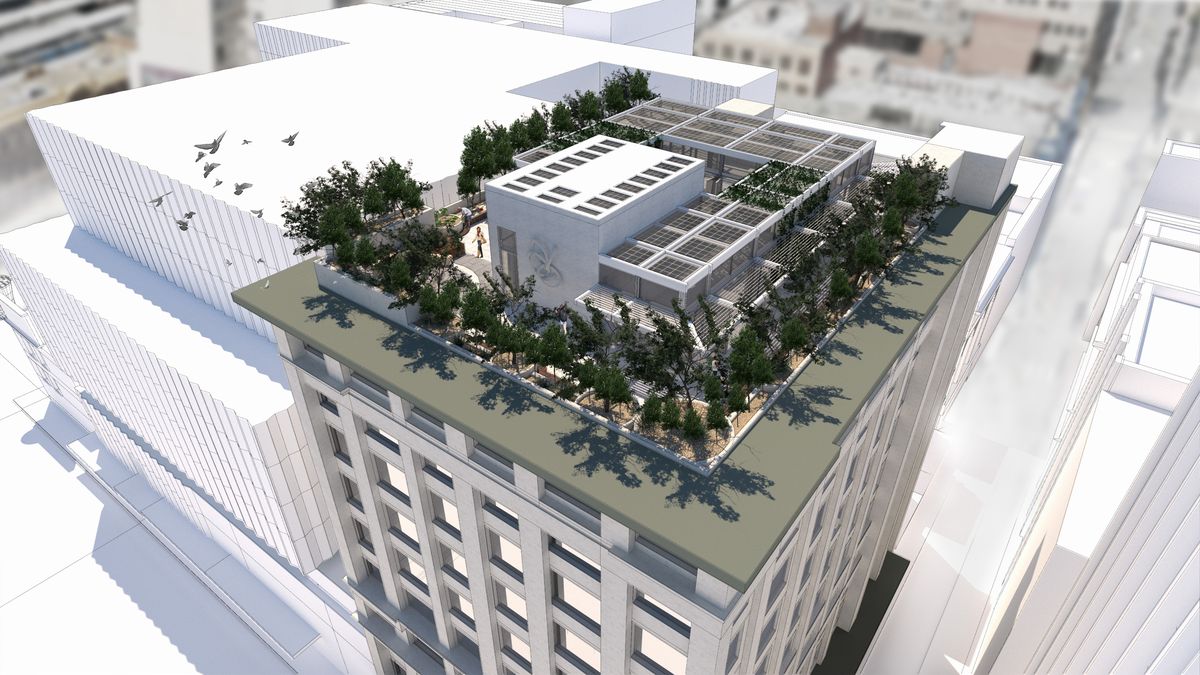 rooftop-pavilion-proposed-for-historic-melbourne-building-architectureau