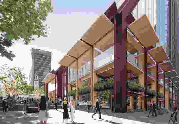 Proposed MLC replacement in North Sydney, designed by Bates Smart.