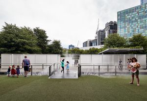 Garden Wall by Retallack Thompson and Other Architects.