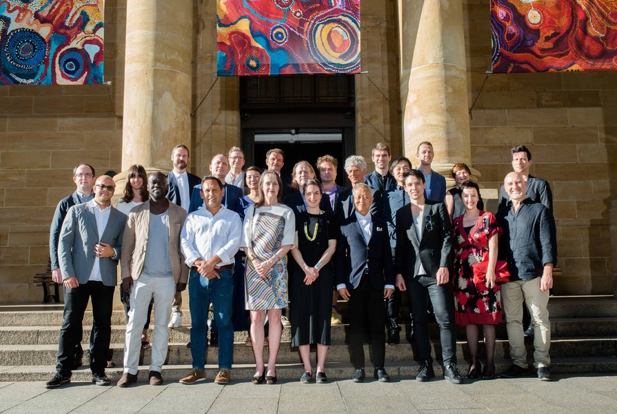 Adelaide Contemporary International Design Competition shortlisted teams visit the Art Gallery of South Australia.
