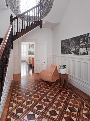 an elegant victorian stair leads up to the bedrooms artwork nici cumpston gallerysmith - Australian Victorian Houses an elegant victorian stair leads up to the bedrooms artwork nici cumpston gallerysmith - Australian Victorian Houses