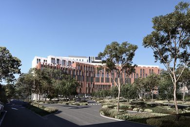 Stage 2 redevelopment of Nepean Hospital, designed by BVN.