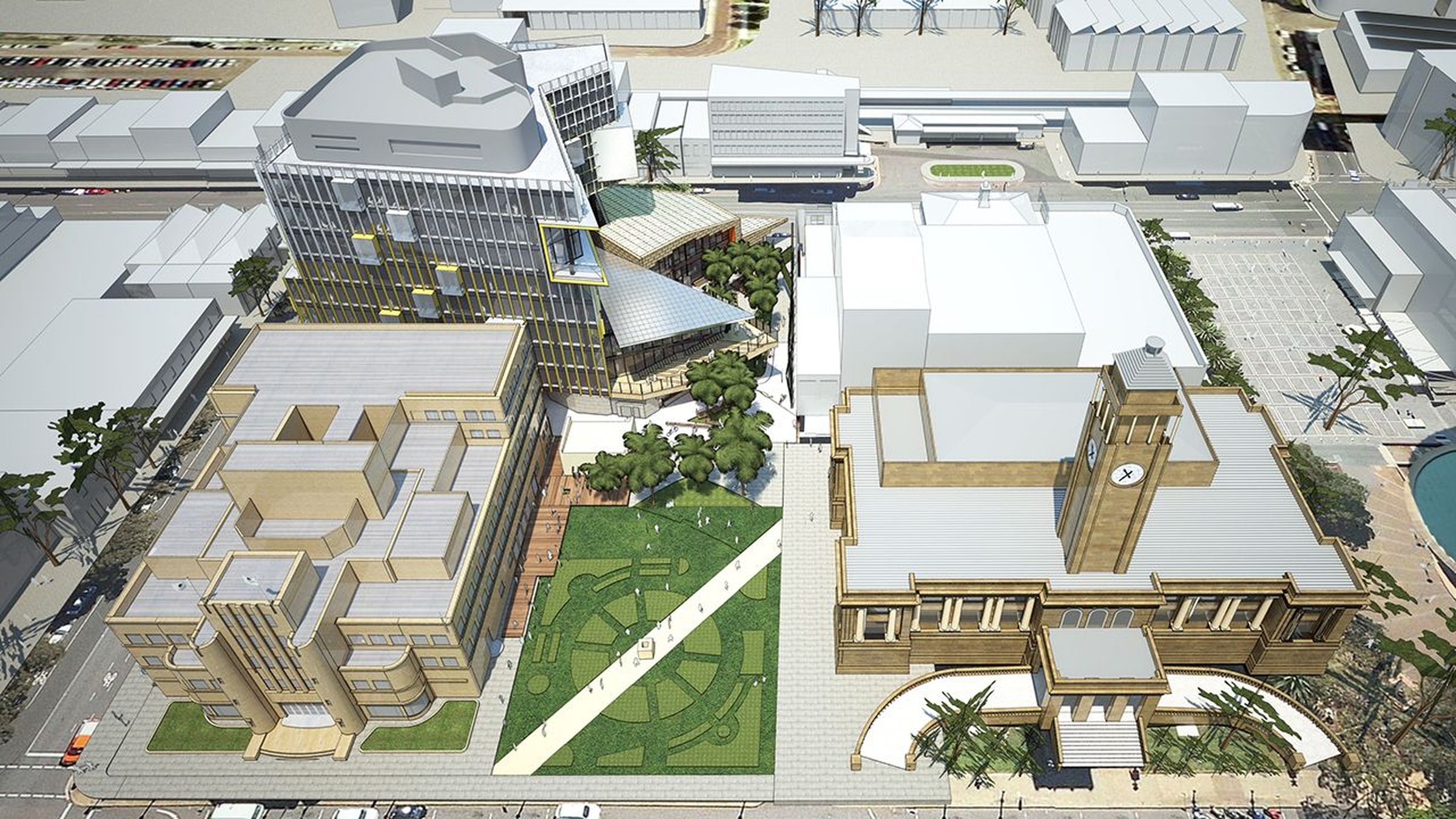 University of Newcastle's new city campus building | ArchitectureAu