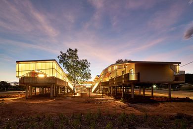 The Walumba Elders Centre by Iredale Pedersen Hook in Warrmarn, Western Australia.
