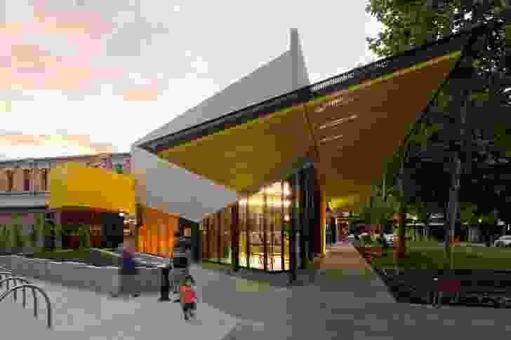 Bendigo Library by MGS Architects.