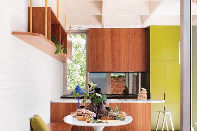 The kitchen and living areas are filled with colour and texture, which makes this a home of unmatched vibrancy and energy.