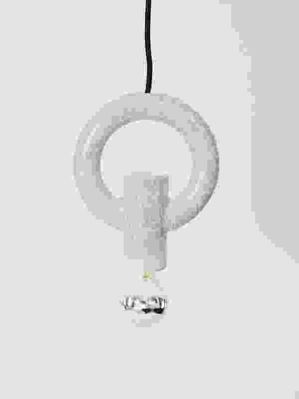 I-O-N pendant light by Porcelain Bear.