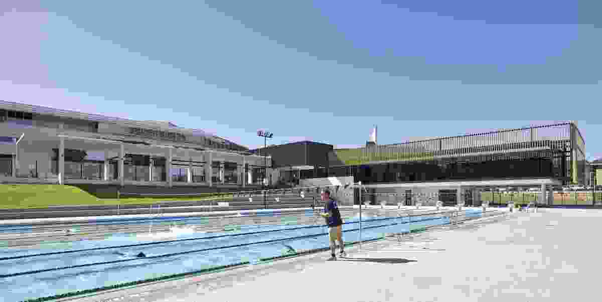 Griffith University Aquatic Centre by Conrad Gargett.