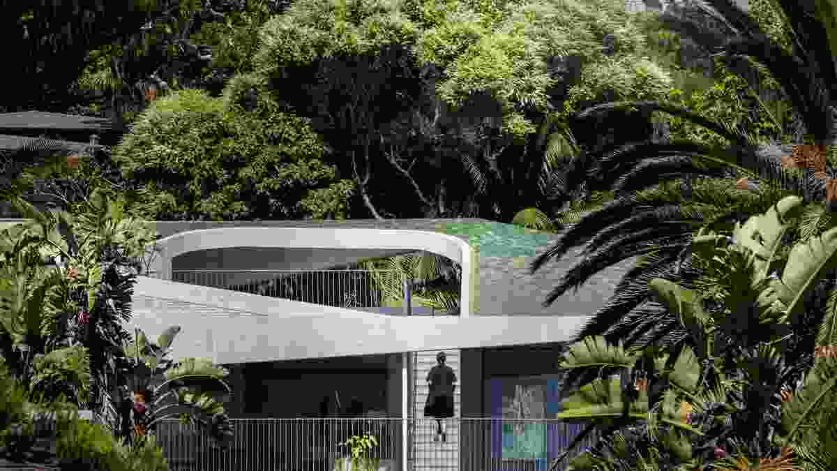住宅naio棕榈滩由Durbach Block Jaggers Architects设计。