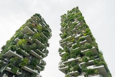 Bosco Verticale by Boeri Studio, visited as part of the 2018 Dulux Study Tour.