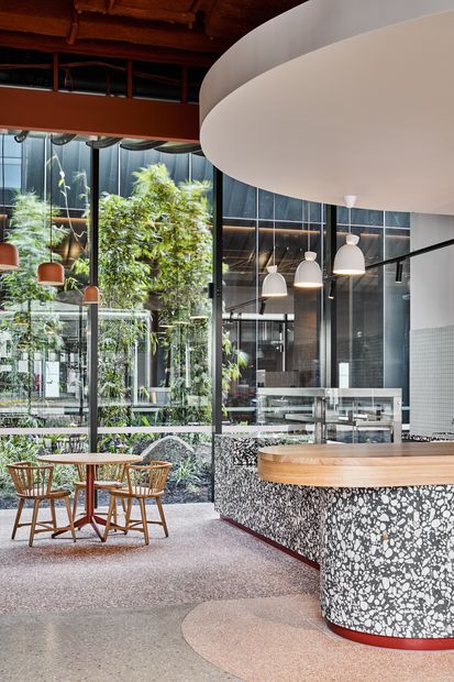 Three new dining venues at Melbourne Airport by Techne Architecture and ...