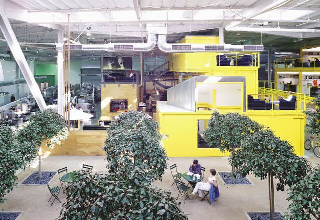 TBWA/Chiat/day, Los Angeles, by Clive Wilkinson Architects, 1998.