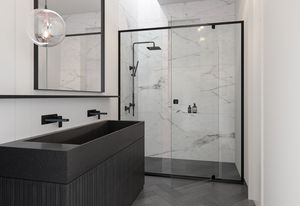 Stegbar goes back to black with new monochrome shower screens