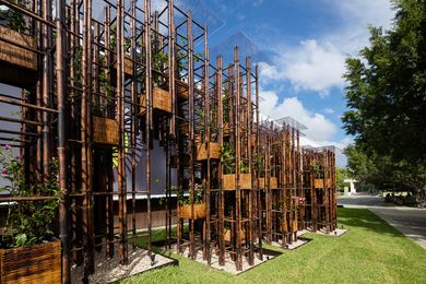 Green Ladder by Vo Trong Nghia Architects.