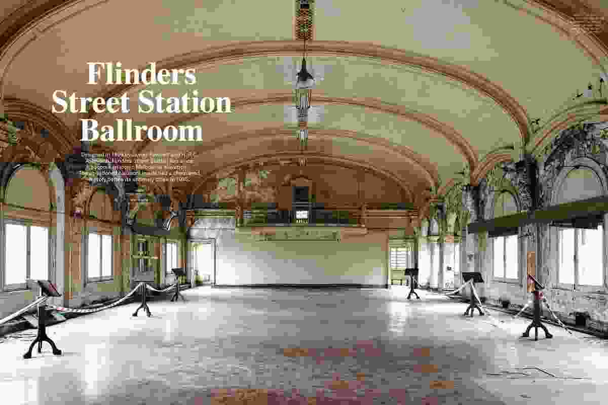 Flinders Street Station Ballroom by James Fawcett and H. P. C. Ashworth.