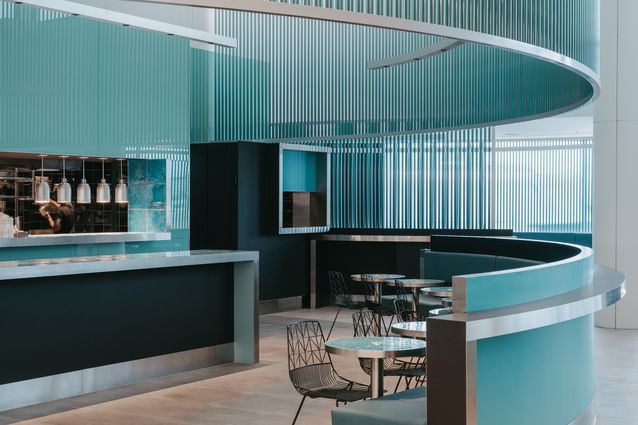 Icebergs Sydney Airport by Lazzarini Pickering Architects