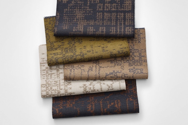 Grid 1+2 upholstery textiles by Patricia Urquiola for Kvadrat.