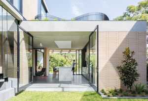 The design scheme prioritizes access to light and views and a connection to the garden. Photograph: Clinton Weaver.
