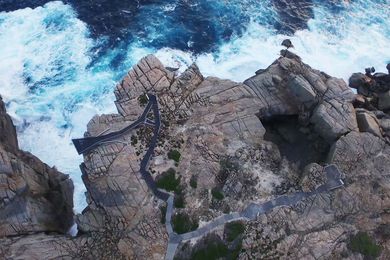 The Gap and Natural Bridge by Department of Parks and Wildlife. 