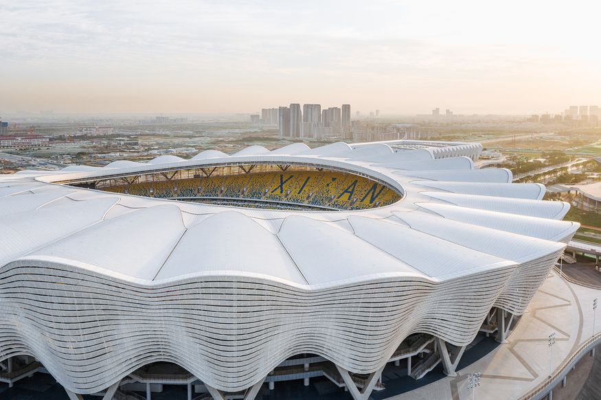 Xi'An Olympic Stadium by PTW Architects | ArchitectureAU