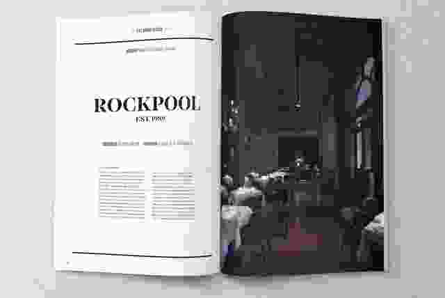 Rockpool by Grant Cheyne, winner of the Best Restaurant Design category at the 2014 Eat Drink Design Awards. 