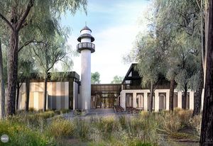 The proposed Bendigo mosque designed by GKA Architects.