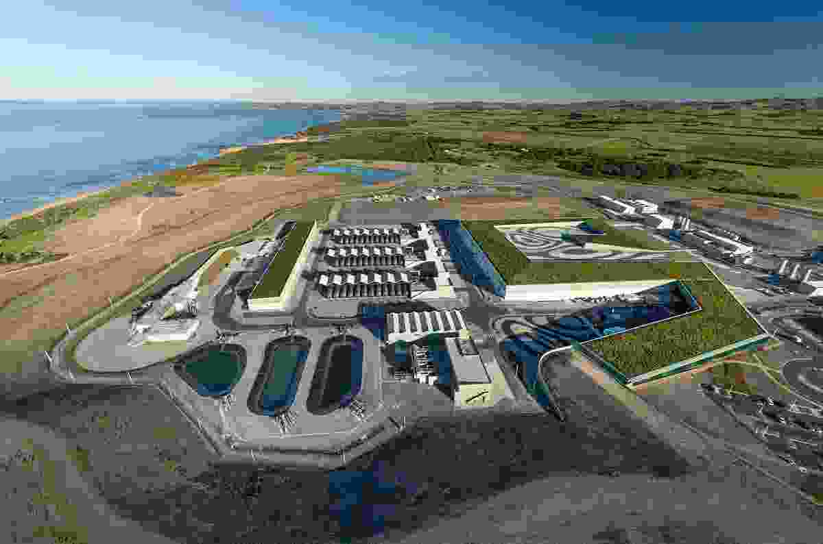 Victorian Desalination Plant by Peckvonhartel & ARM Architecture.