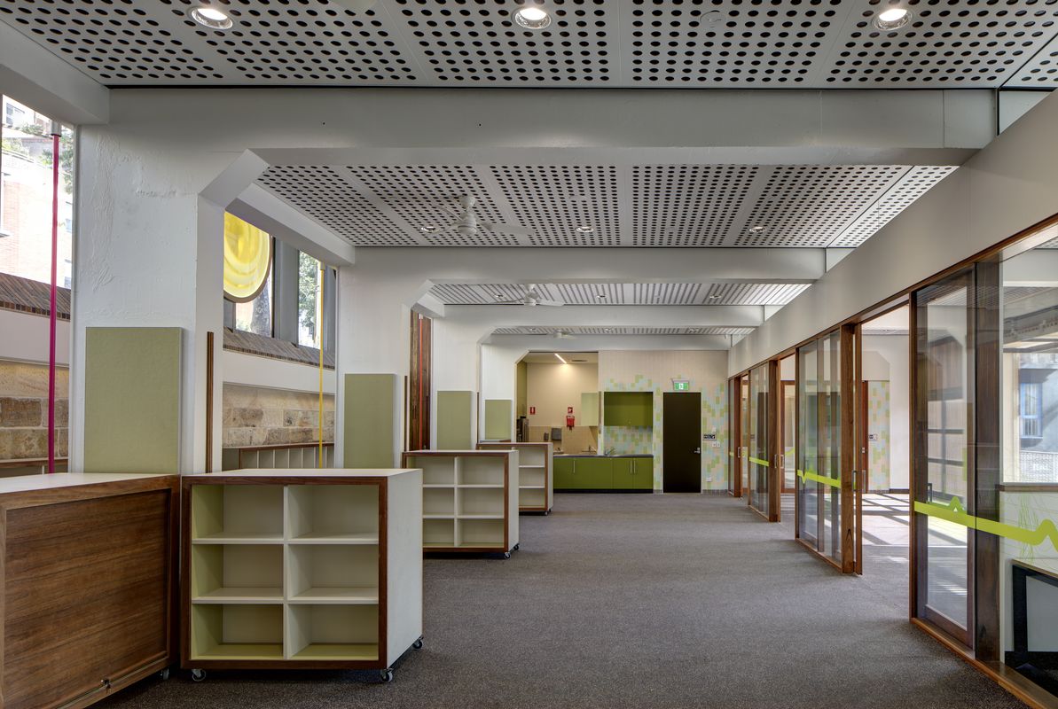 The East Sydney Community Centre by Lahznimmo Architects.