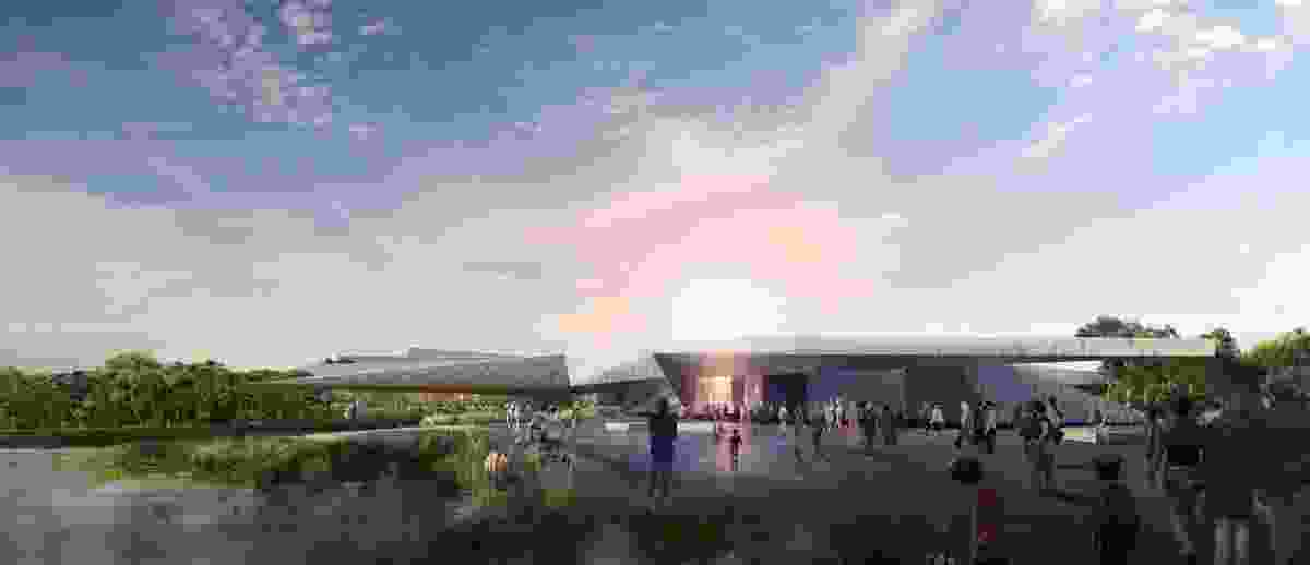 The proposed Penguin Parade Visitor Centre by Terroir.