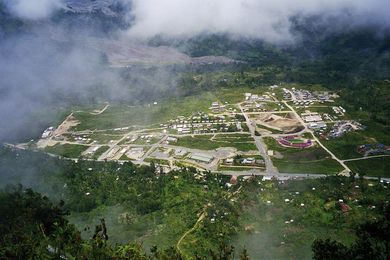 The Paiam township is located in a remote jungle location in the Porgera district of the Enga province in central PNG.