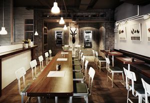 Hassell's Outpost Dining Room on Yarra Lane.