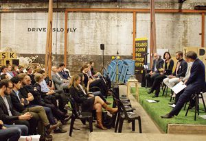 AA Roundtable 06 was held at the UTS Architecture Warehouse in October 2011.