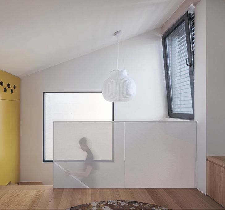 Certified as Passive House Plus, the studio produces as much energy as it consumes.