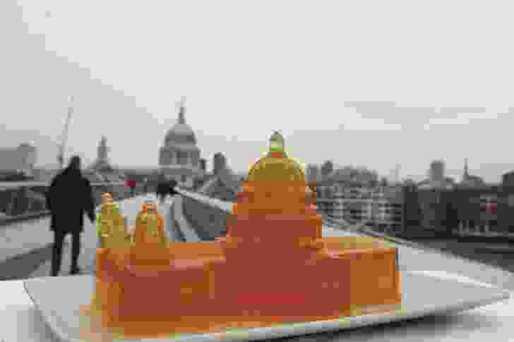 Jelly architecture of St Paul's Cathedral.