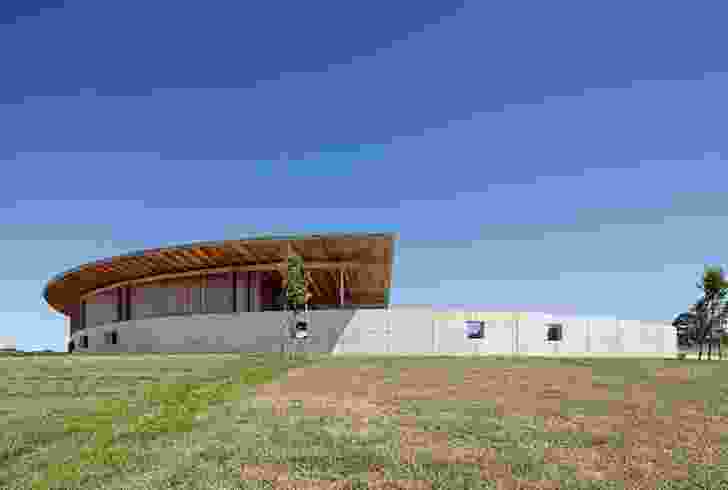 Merricks Equestrian Centre by Watson Architecture and Design (Melbourne) in collaboration with Seth Stein Architects (London).