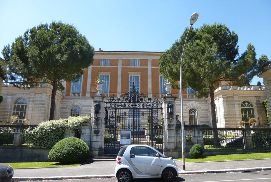 American Academy in Rome by Lalupa, licensed under Creative Commons Attribution-Share Alike 3.0 Unported license.