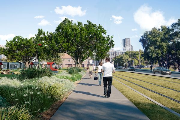 Green Track for Parramatta Light Rail by Transport for NSW