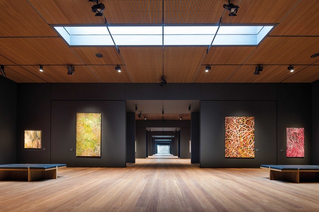 Garangula Gallery (NSW) by Fender Katsalidis Mirams Architects.