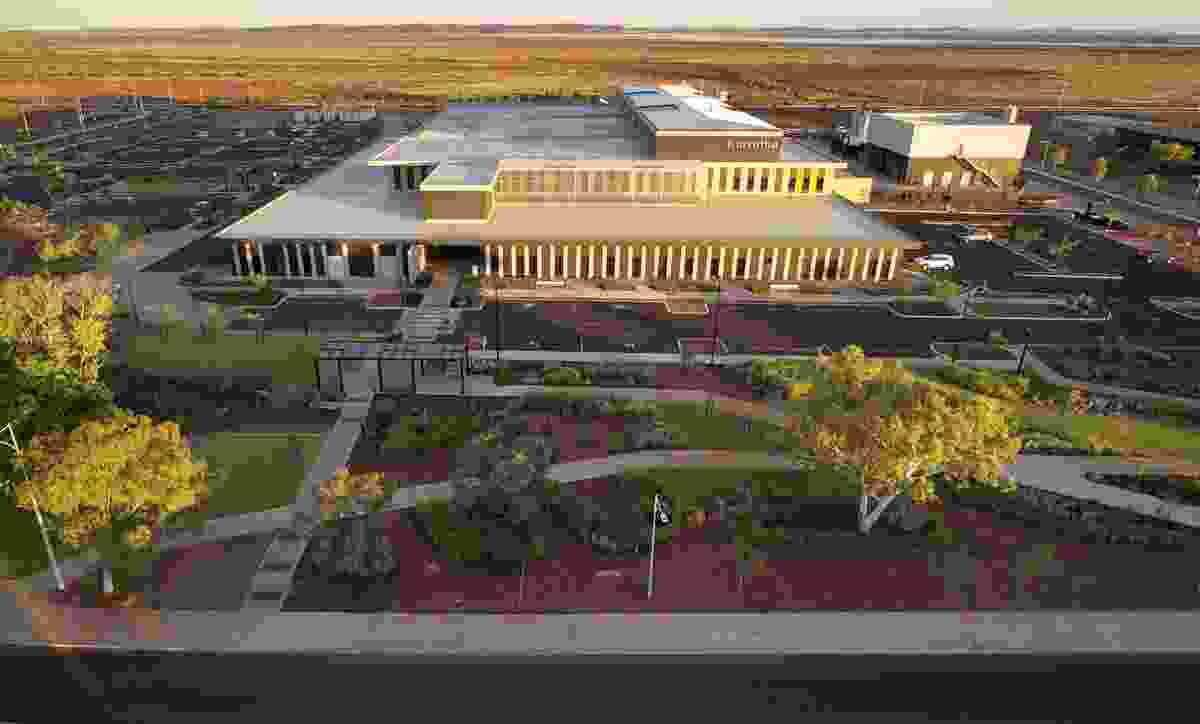 Karratha Health Campus by Hassell won a Landscape Architecture Award in the Civic Landscape category.