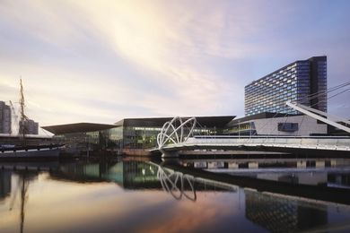 The Melbourne Convention and Exhibition Centre.