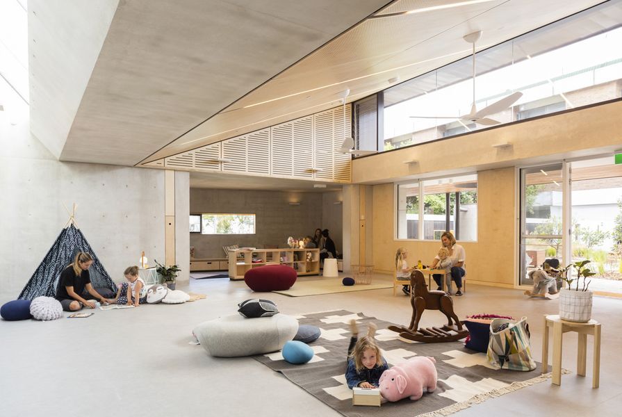 Waranara Early Learning Centre by Fox Johnston Architects.