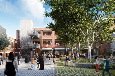 The Collingwood Arts Precinct, designed by Fieldwork with Simone Bliss Landscape Architecture.