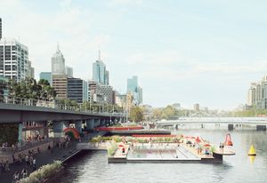 Concept design for Yarra Pool by Studio Octopi.