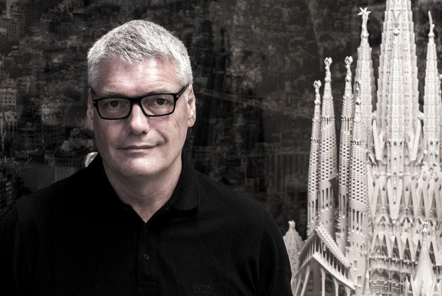 Mark Burry was executive architect and researcher at Antoni Gaudí’s Sagrada Família basilica in Barcelona from 1989 to 2016.