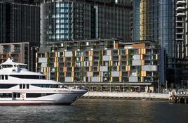 Alexander is located on the harbourfront of Barangaroo South