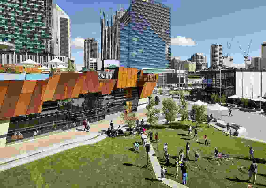 Yagan Square by Aspect Studios, Lyons Architecture and Iredale Pedersen Hook
